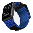 For Apple Watch 42mm / 41mm / 40mm / 38mm Kalebol Canvas Nylon Hook and Loop Watch Band(Blue) - free shipping - PMc TechLife - Order now!