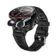 D11 1.46 inch 2 in 1 Bluetooth Earphone Smart Watch, Support Bluetooth Call / NFC / Heart Rate(Black) - free shipping - PMC TechLife - Order now!