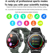 D11 1.46 inch 2 in 1 Bluetooth Earphone Smart Watch, Support Bluetooth Call / NFC / Heart Rate(Black)