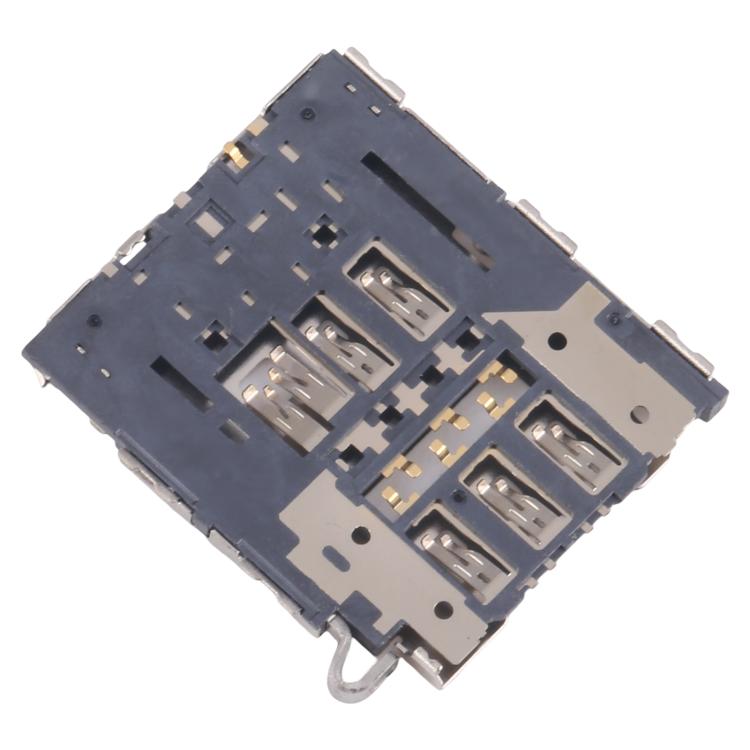 For Galaxy S6 Edge SM-G925 10pcs Original SIM Card Reader