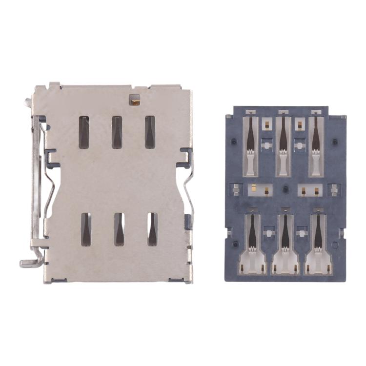 For Galaxy S24 Ultra SM-S928 10pcs Original SIM Card Reader