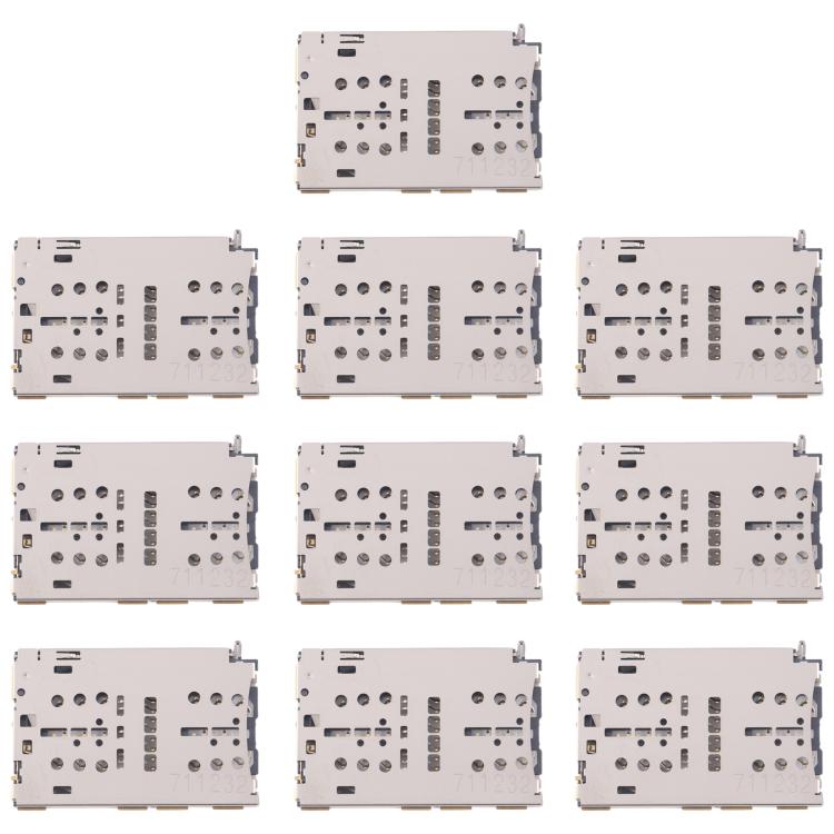For Huawei P10 Plus 10pcs Original SIM + Micro SD Card Reader