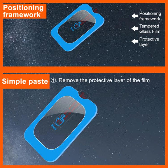 For Garmin Fenix 8 AMOLED 47mm imak Tempered Glass Watch Film, Self-positioning Version