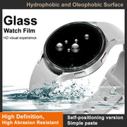 For Garmin Fenix 8 AMOLED 47mm imak Tempered Glass Watch Film, Self-positioning Version