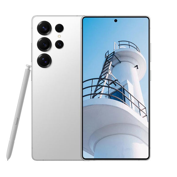 F102 / S25 Ultra, 4GB+64GB, 6.75 inch Android 11 MTK6762 Octa Core, Network: 4G, Dual SIM, Support Wireless Charging, Plug:AU Plug(Titanium Sliver)