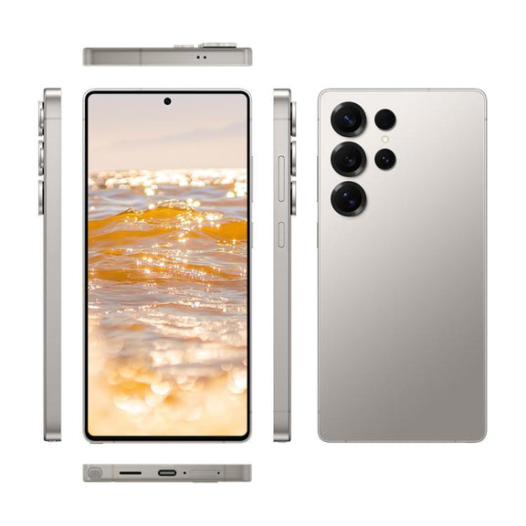 F102 / S25 Ultra, 4GB+64GB, 6.75 inch Android 11 MTK6762 Octa Core, Network: 4G, Dual SIM, Support Wireless Charging, Plug:AU Plug(Titanium Grey)