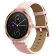 18mm Rose Gold Buckle Leather Watch Band(Pink) - free shipping - PMC TechLife - Order now!