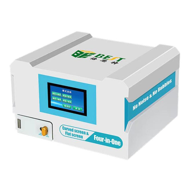 BEST B-528 4 in 1 7 inch Intelligent Laminating and Defoaming Machine Built-in Vacuum Pump, Plug:EU Plug