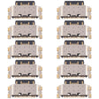 For Xiaomi Redmi Note 11R 5G 10pcs Original Charging Port Connector - Tail Connector by PMc TechLife | Online Shopping South Africa | PMc TechLife | Buy Now Pay Later Mobicred