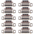 For Xiaomi Redmi Note 13 Pro+ 10pcs Original Charging Port Connector - Tail Connector by PMc TechLife | Online Shopping South Africa | PMc TechLife | Buy Now Pay Later Mobicred