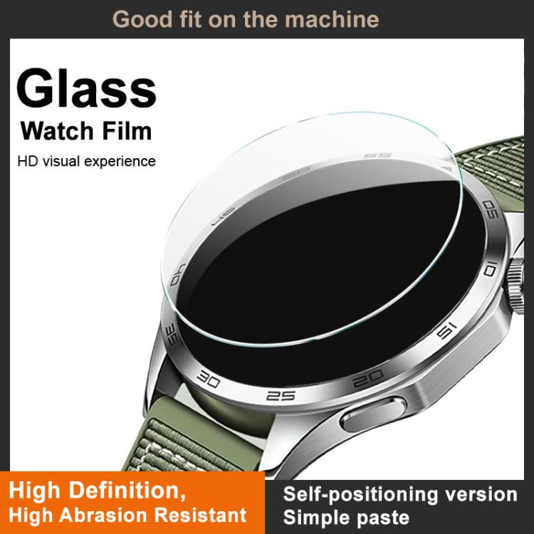 For OnePlus Watch 3 imak Tempered Glass Watch Film, Self-positioning Version