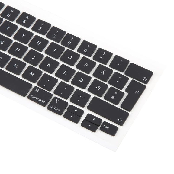 For MacBook A2251 A2289 A2238 A2338 UK Big Enter Version Keycaps, Language:Norway