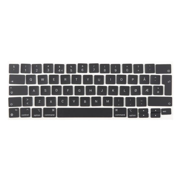 For MacBook A2251 A2289 A2238 A2338 UK Big Enter Version Keycaps, Language:Norway