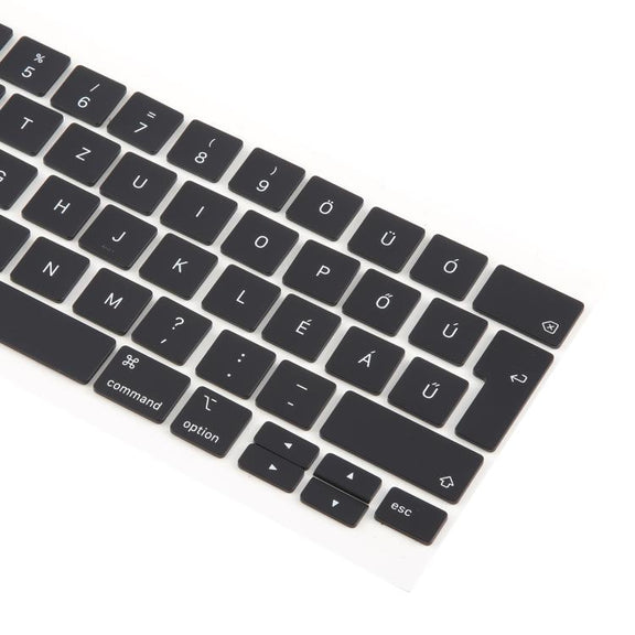 For MacBook A2251 A2289 A2238 A2338 10pcs UK Big Enter Version Keycaps, Language:Hungary