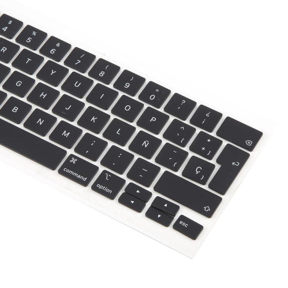 For MacBook A2251 A2289 A2238 A2338 10pcs UK Big Enter Version Keycaps, Language:Spain
