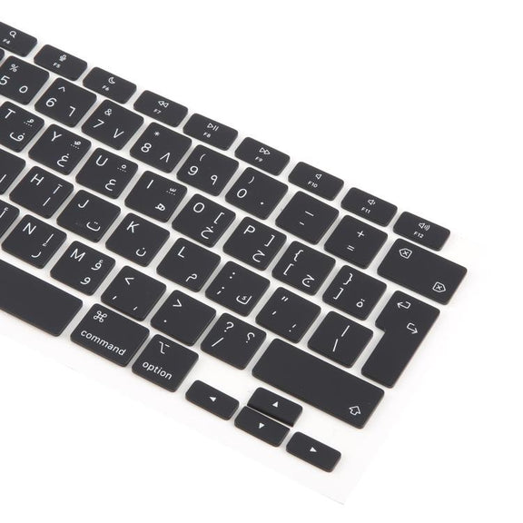 For MacBook A2337 UK Big Enter Version Keycaps, Language:Arabic