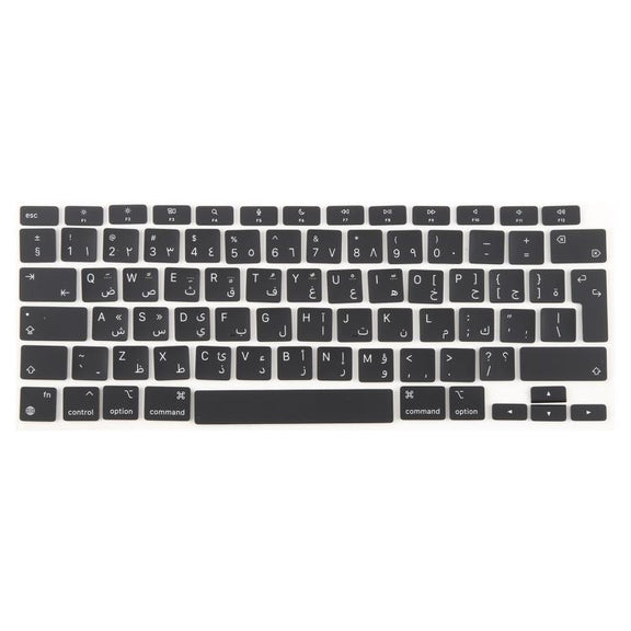 For MacBook A2337 UK Big Enter Version Keycaps, Language:Arabic