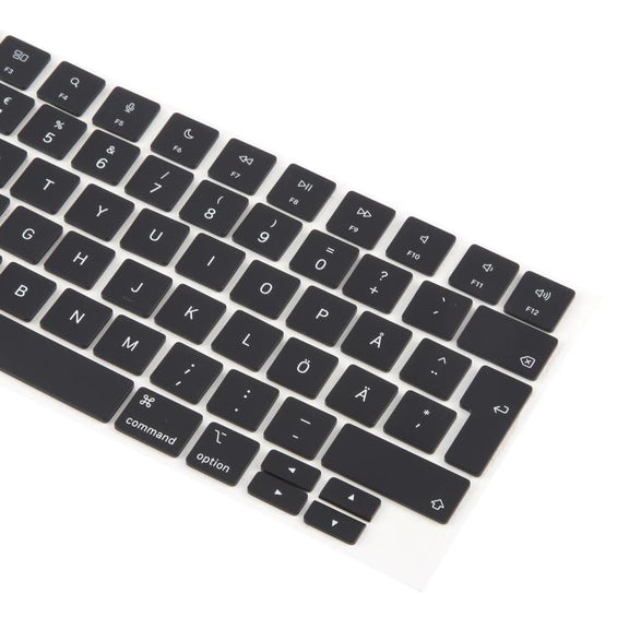 For MacBook A2681 A2941  A3113  A3114 UK Big Enter Version Keycaps, Language:Sweden