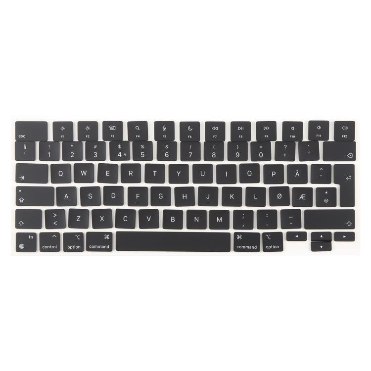 For MacBook A2681 A2941  A3113  A3114 UK Big Enter Version Keycaps, Language:Norway