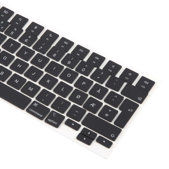 For MacBook A2681 A2941  A3113  A3114 UK Big Enter Version Keycaps, Language:Norway