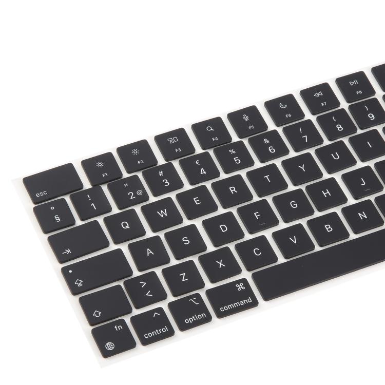 For MacBook A2681 A2941 A3113  A3114 10pcs UK Big Enter Version Keycaps, Language:Sweden
