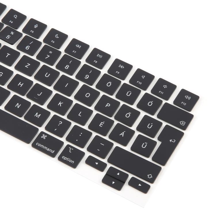 For MacBook A2681 A2941 A3113  A3114 10pcs UK Big Enter Version Keycaps, Language:Hungary