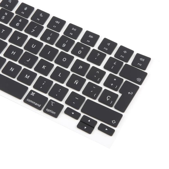 For MacBook A2681 A2941 A3113  A3114 10pcs UK Big Enter Version Keycaps, Language:Spain