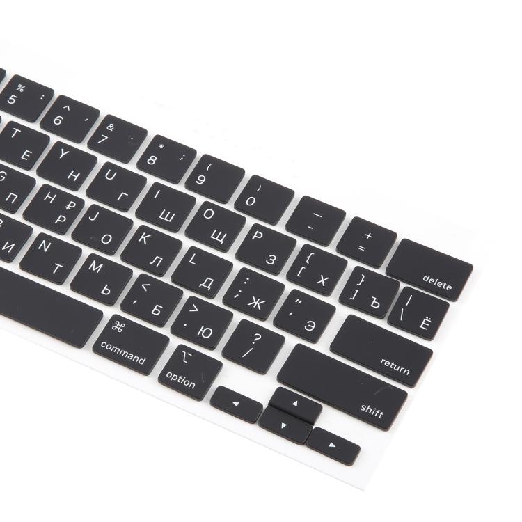 For MacBook A2251 A2289 A2238 A2338 US Small Enter Version Keycaps, Language:Russian