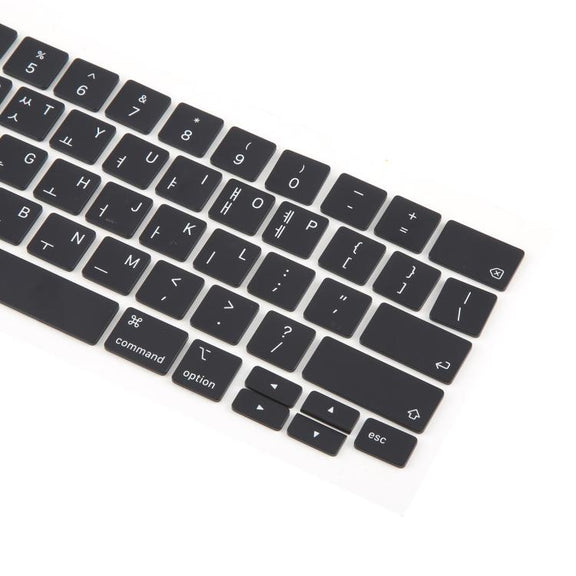 For MacBook A2251 A2289 A2238 A2338 US Small Enter Version Keycaps, Language:Korean