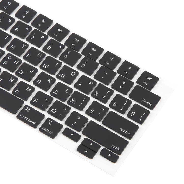 For MacBook A2681 A2941 A3113 A3114 US Small Enter Version Keycaps, Language:Russian