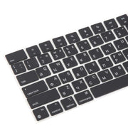 For MacBook A2681 A2941 A3113 A3114 US Small Enter Version Keycaps, Language:Russian