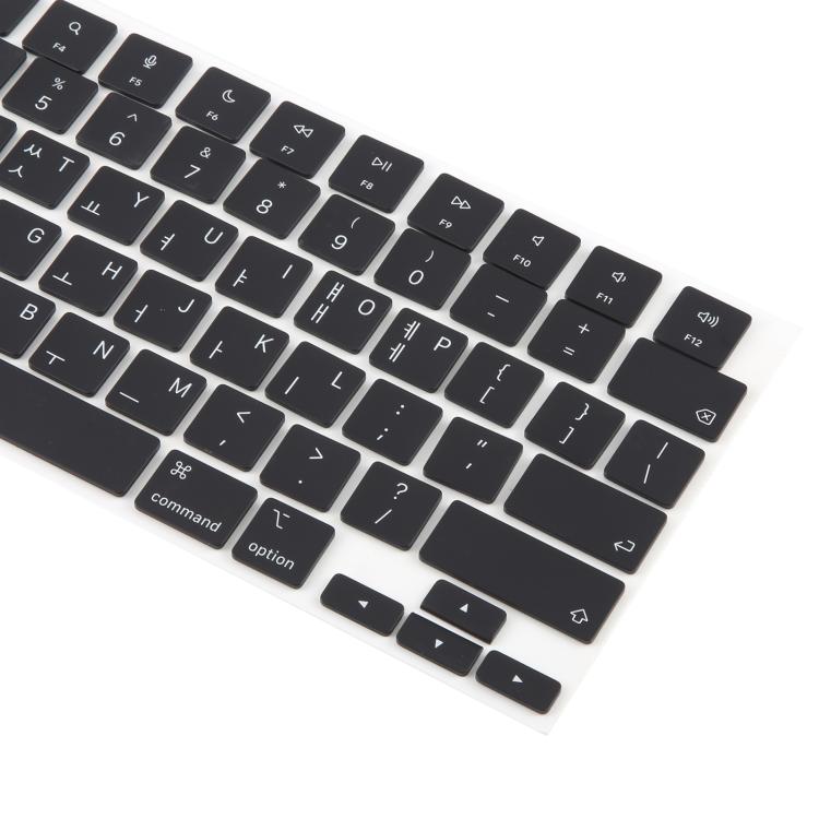 For MacBook A2681 A2941 A3113 A3114 US Small Enter Version Keycaps, Language:Korean