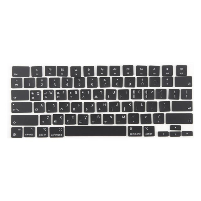 For MacBook A2442 A2485 A2779 A2780 A2991 A2992 A2918 US Small Enter Version Keycaps, Language:Korean
