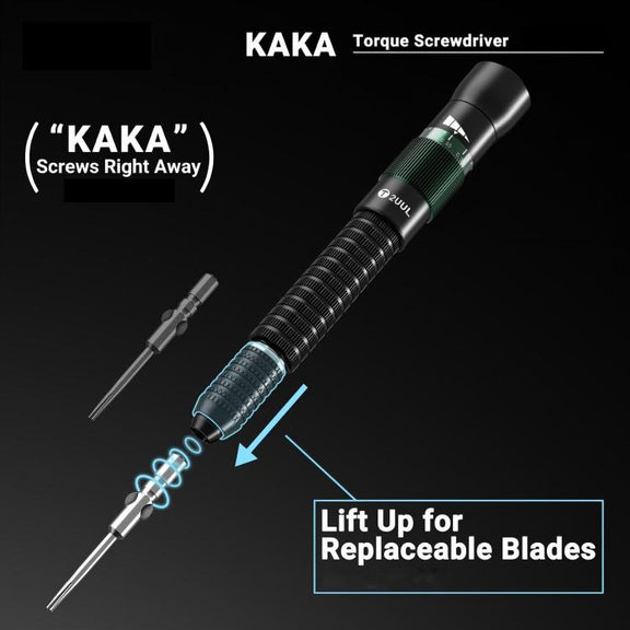 2UUL KAKA Adjustable Torque Magnetic Screwdriver, Model:Tri-Point 0.6