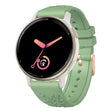 20mm Embossed Rose Gold Buckle Silicone Watch Band(Light Green) - free shipping - PMc TechLife - Order now!