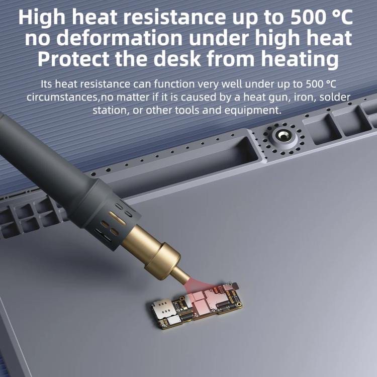 Mega-Idea B440 Desktop Insulation Heat-Resistant Silicone Pad