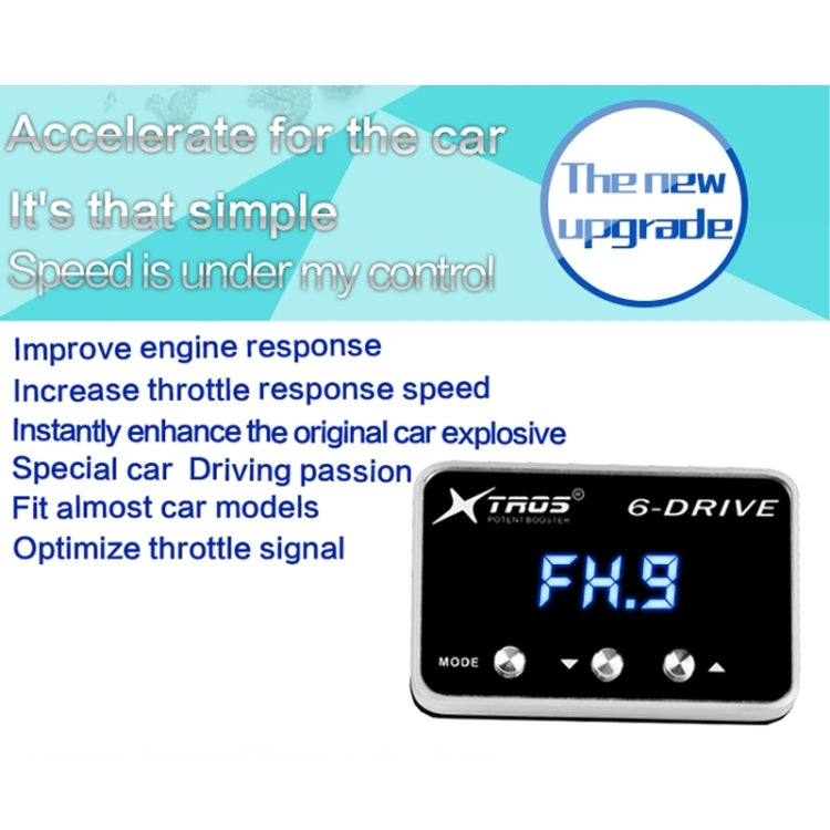 For Dodge Durango 2006-2019 TROS TS-6Drive Potent Booster Electronic Throttle Controller