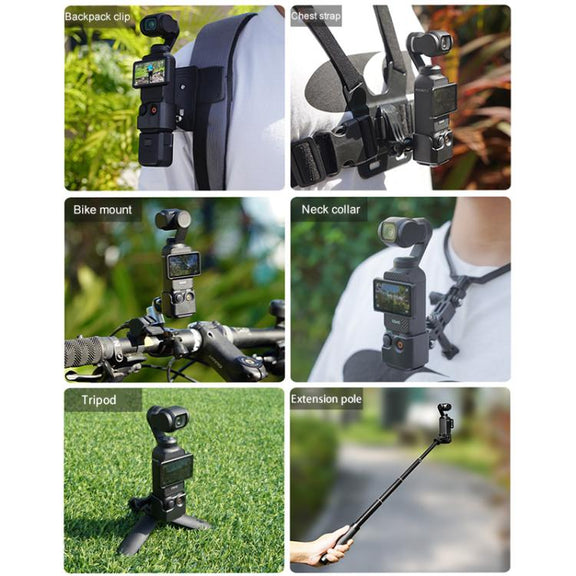 For DJI OSMO Pocket 3 BRDRC Protection Frame Adapter Base, Type:Frame