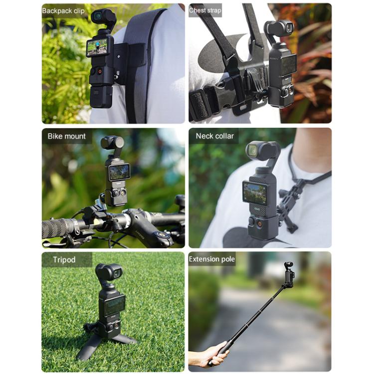 For DJI OSMO Pocket 3 BRDRC Protection Frame Adapter Base, Type:Frame