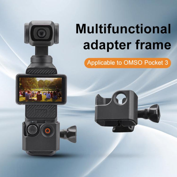 For DJI OSMO Pocket 3 BRDRC Protection Frame Adapter Base, Type:Frame
