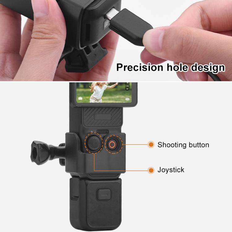 For DJI OSMO Pocket 3 BRDRC Protection Frame Adapter Base, Type:Frame