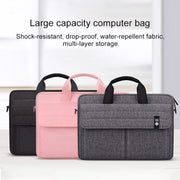 ST08 Handheld Briefcase Carrying Storage Bag with Shoulder Strap for 13.3 inch Laptop(Grey)