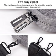 ST08 Handheld Briefcase Carrying Storage Bag with Shoulder Strap for 13.3 inch Laptop(Grey)