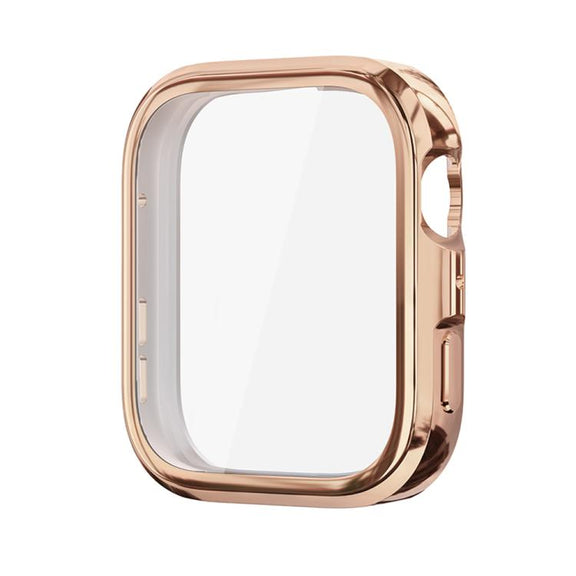 For Huawei Watch Fit 4 Electroplated TPU Full Coverage Watch Protective Case(Rose Gold)