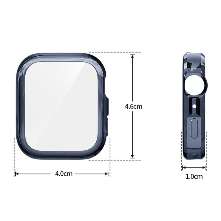 For Huawei Watch Fit 4 Electroplated TPU Full Coverage Watch Protective Case(Grey)
