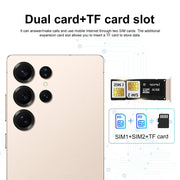 S25 Ultra / S11, 4GB+64GB, 6.75 inch Android 12 MTK6762 Octa Core, Network: 4G, Dual SIM, Plug:UK Plug(White)