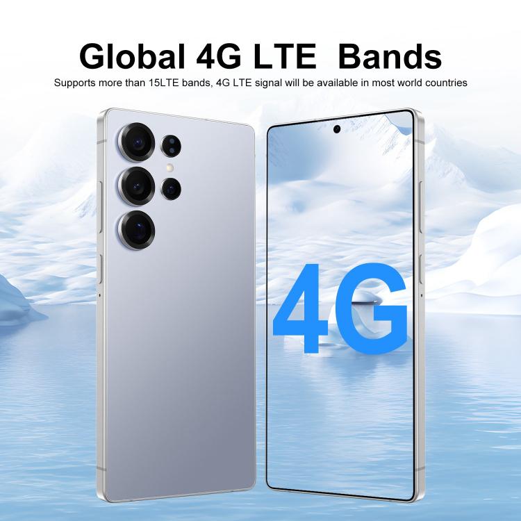 S25 Ultra / S11, 4GB+64GB, 6.75 inch Android 12 MTK6762 Octa Core, Network: 4G, Dual SIM, Plug:EU Plug(Grey)