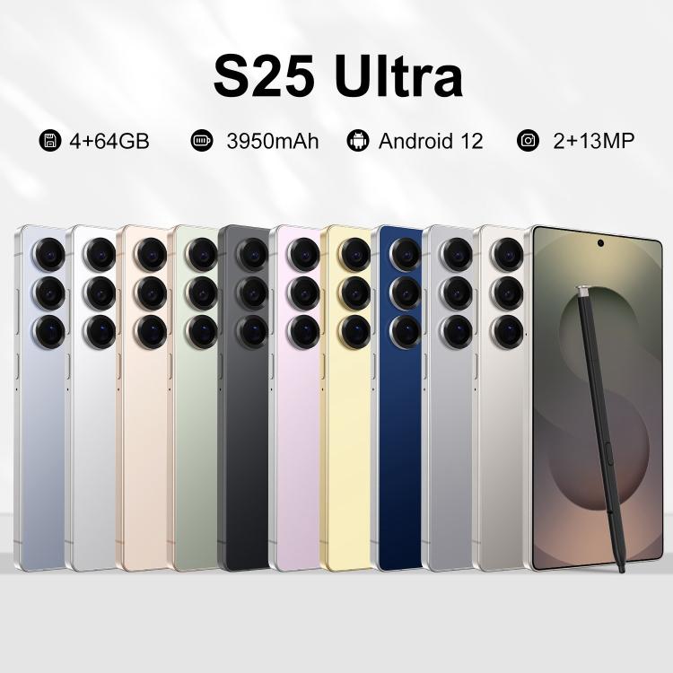 S25 Ultra / S11, 4GB+64GB, 6.75 inch Android 12 MTK6762 Octa Core, Network: 4G, Dual SIM, Plug:EU Plug(Grey)