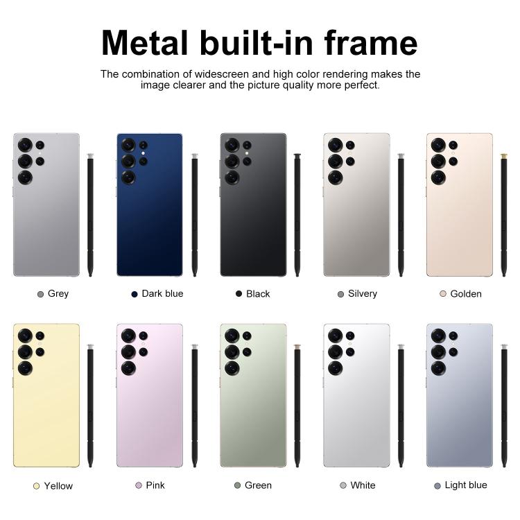 S25 Ultra / S11, 4GB+64GB, 6.75 inch Android 12 MTK6762 Octa Core, Network: 4G, Dual SIM, Plug:US Plug(Black)