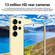 S25 Ultra / S11, 4GB+64GB, 6.75 inch Android 12 MTK6762 Octa Core, Network: 4G, Dual SIM, Plug:US Plug(White)